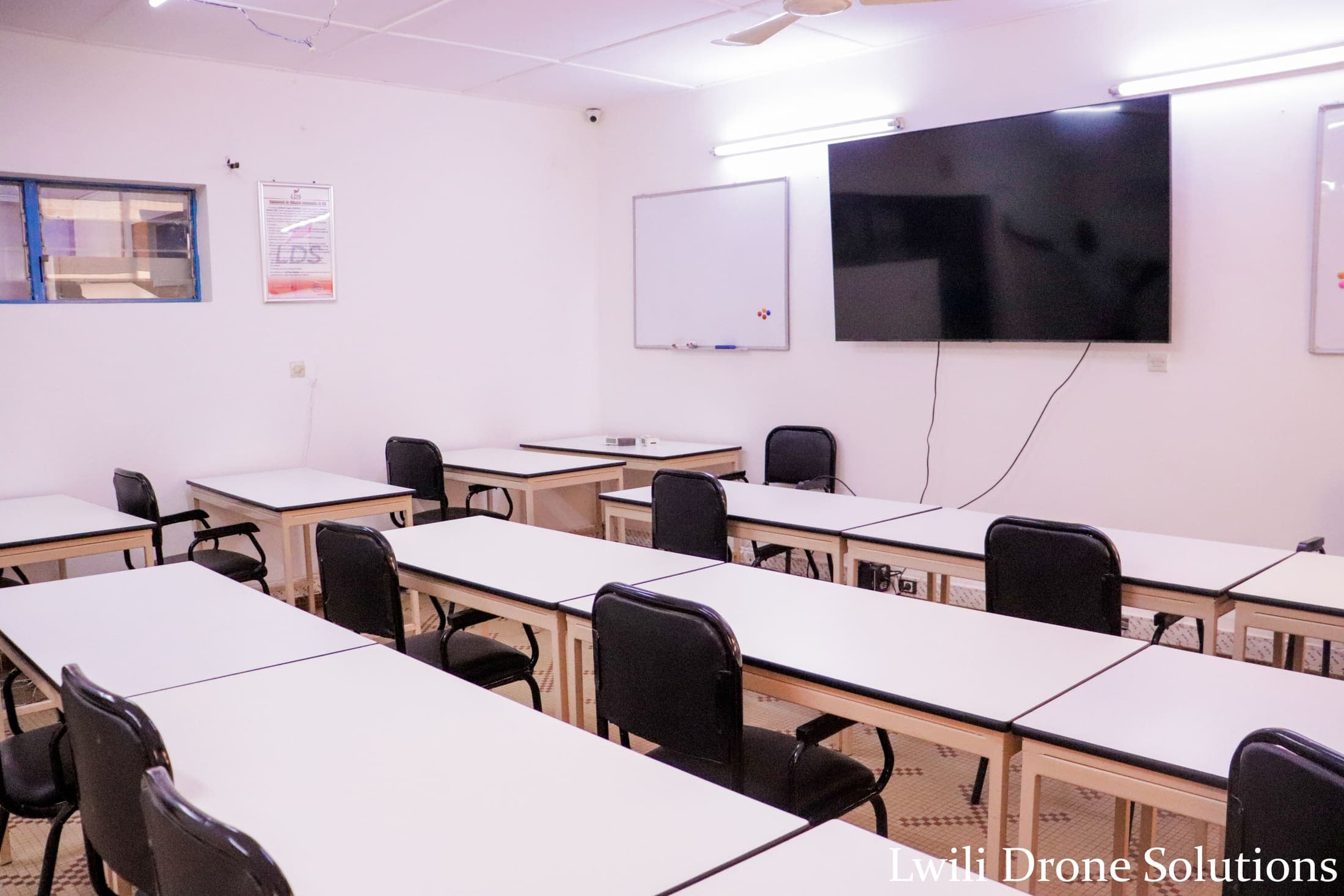 La salle de formation de LDS